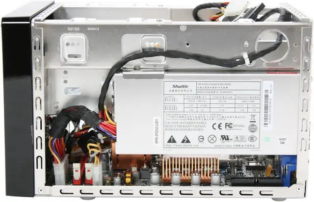 Alt view image 9 of 14 - Shuttle SG33G5 PRO Intel Socket T(LGA775) Intel G33 glamor small form factor wireless black XPC Barebone with HDMI
