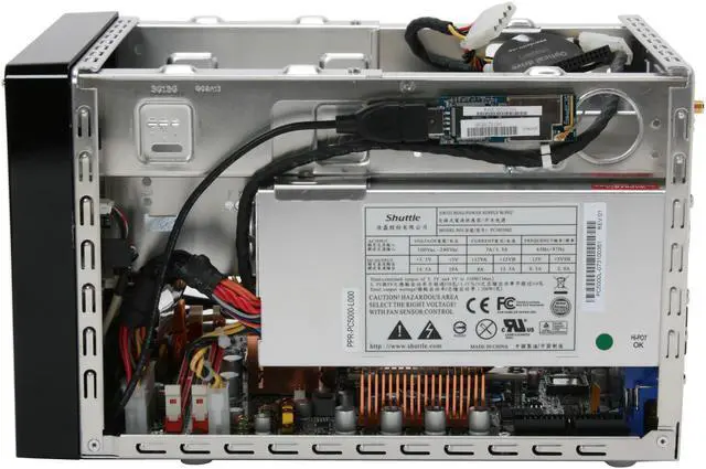 Alt view image 12 of 16 - Shuttle SG33G5M-Deluxe Intel Socket T(LGA775) Intel G33 1 x HDMI XPC Barebone with HDMI VFD display remote Bluetooth speedlink