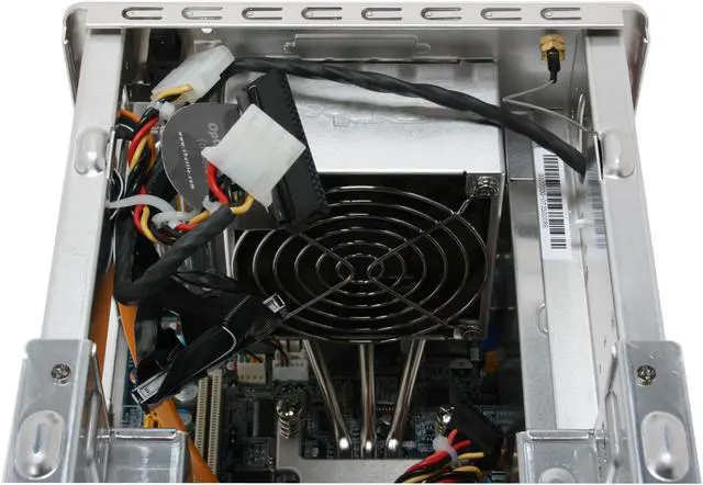 Alt view image 14 of 16 - Shuttle SG33G5M-Deluxe Intel Socket T(LGA775) Intel G33 1 x HDMI XPC Barebone with HDMI VFD display remote Bluetooth speedlink