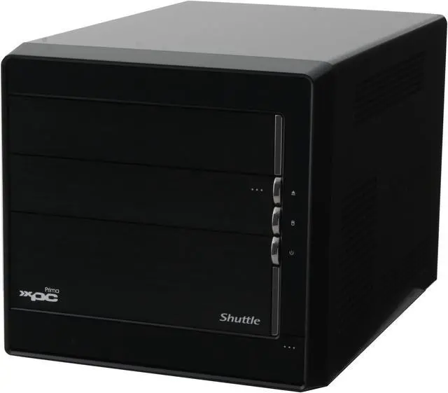 Main image of Shuttle SP35P2-Pro Intel Socket T(LGA775) Intel P35 prima small form factor  fingerprint recognition wireless black XPC Barebone