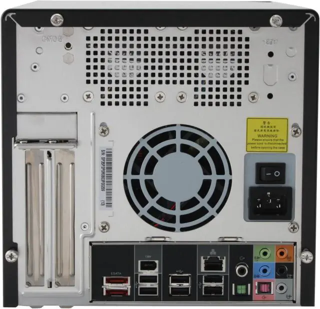 Alt view image 5 of 10 - Shuttle SP35P2-Pro Intel Socket T(LGA775) Intel P35 prima small form factor  fingerprint recognition wireless black XPC Barebone