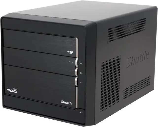 Alt view image 3 of 14 - Shuttle SX38P2-Pro Intel Socket T(LGA775) Intel X38 Barebone