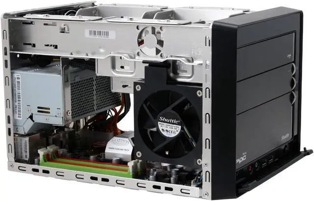 Alt view image 11 of 14 - Shuttle SX38P2-Pro Intel Socket T(LGA775) Intel X38 Barebone