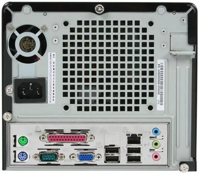 Alt view image 5 of 10 - Shuttle KPC K45-Black Intel Socket T(LGA775) Intel 945GC KPC Barebone