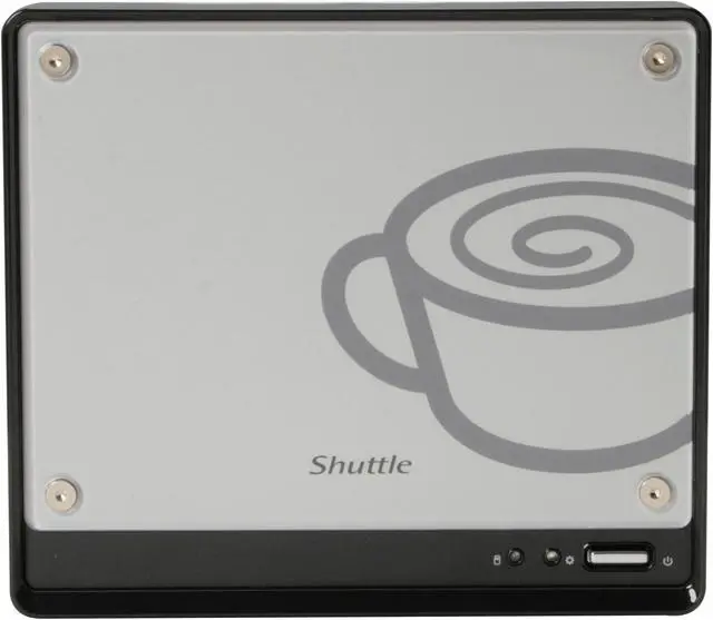 Alt view image 2 of 10 - Shuttle KPC K45-Silver Intel Socket T(LGA775) Intel 945GC Barebone