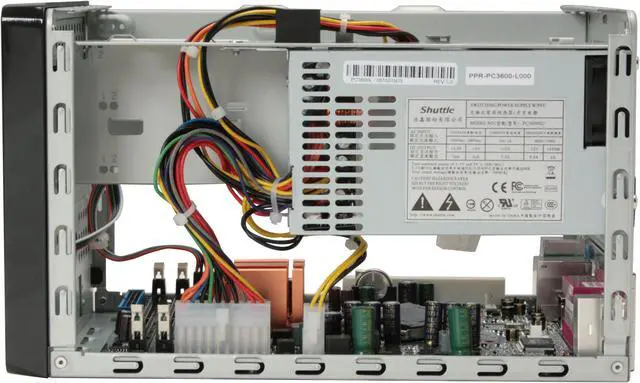 Alt view image 9 of 10 - Shuttle KPC K45-Silver Intel Socket T(LGA775) Intel 945GC Barebone