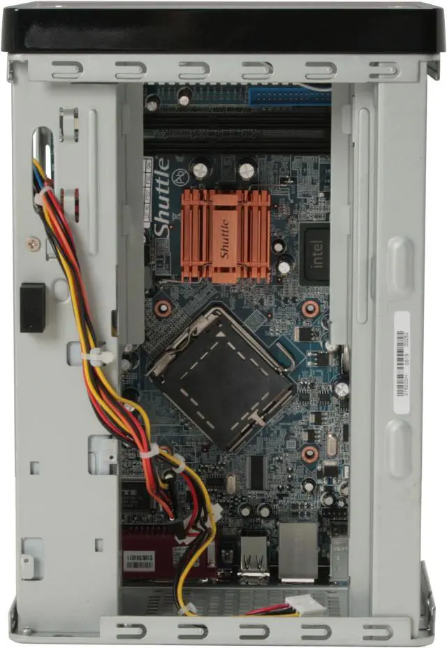 Alt view image 8 of 10 - Shuttle KPC K45-Silver Intel Socket T(LGA775) Intel 945GC Barebone