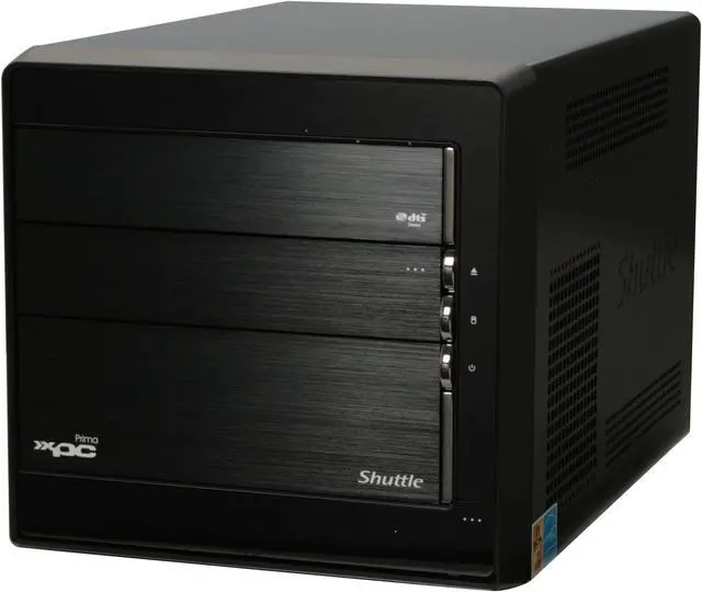 Alt view image 3 of 11 - Shuttle SX48P2 E Intel Socket T(LGA775) Intel X48 Barebone