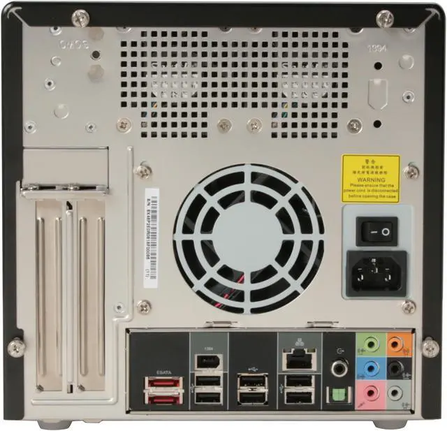 Alt view image 6 of 11 - Shuttle SX48P2 E Intel Socket T(LGA775) Intel X48 Barebone