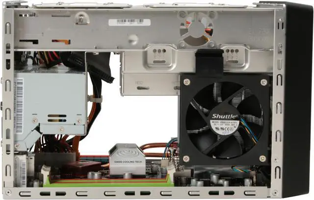 Alt view image 8 of 11 - Shuttle SX48P2 E Intel Socket T(LGA775) Intel X48 Barebone