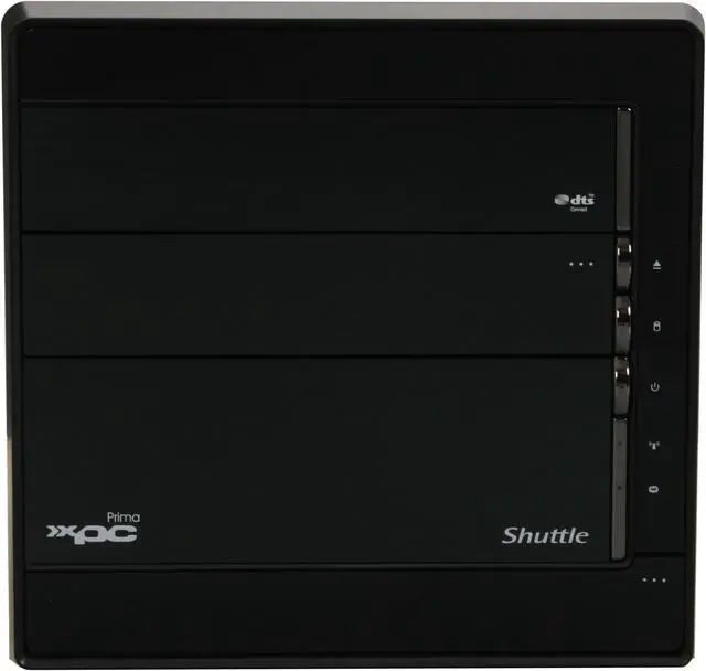 Alt view image 2 of 15 - Shuttle Prima XPC SX48P2-Deluxe Intel Socket T(LGA775) Intel X48 Barebone