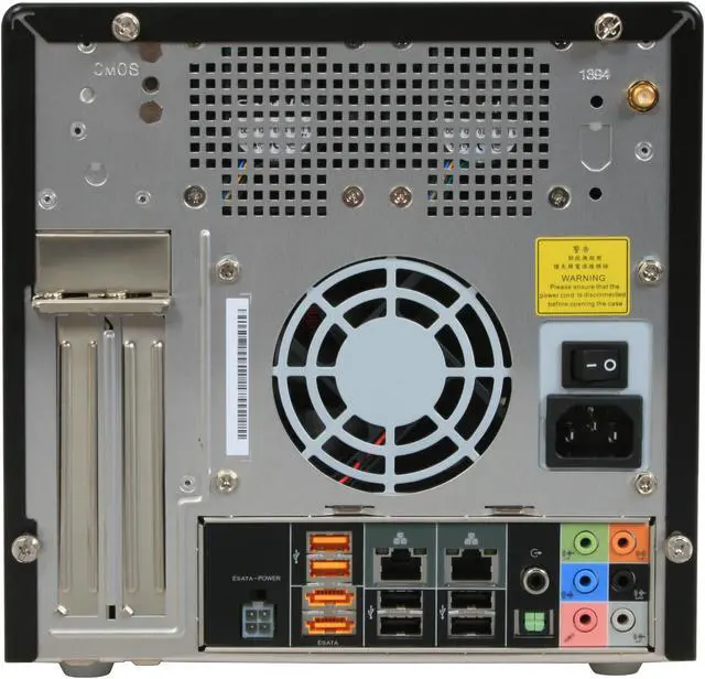 Alt view image 8 of 15 - Shuttle Prima XPC SX48P2-Deluxe Intel Socket T(LGA775) Intel X48 Barebone
