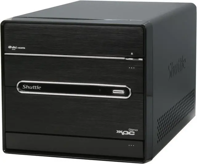 Alt view image 3 of 12 - Shuttle Glamor XPC SN78SH7 AMD Socket AM2+ / AM2 NVIDIA GeForce 8200 1 x HDMI Barebone
