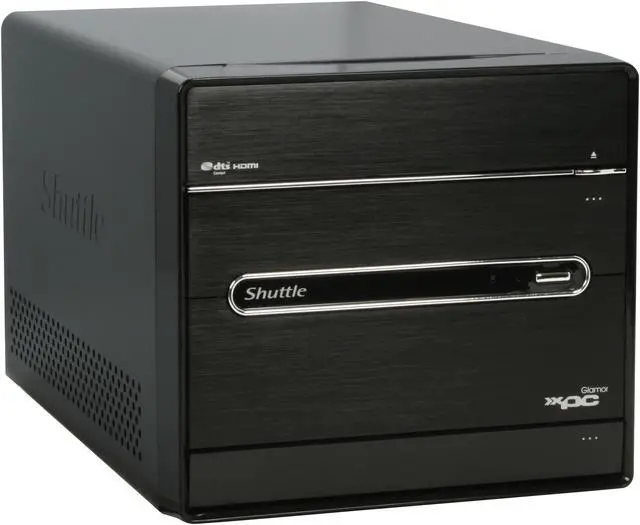 Main image of Shuttle Glamor XPC SN78SH7 AMD Socket AM2+ / AM2 NVIDIA GeForce 8200 1 x HDMI Barebone