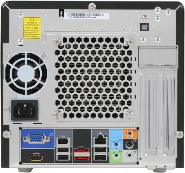 Alt view image 5 of 12 - Shuttle Glamor XPC SN78SH7 AMD Socket AM2+ / AM2 NVIDIA GeForce 8200 1 x HDMI Barebone