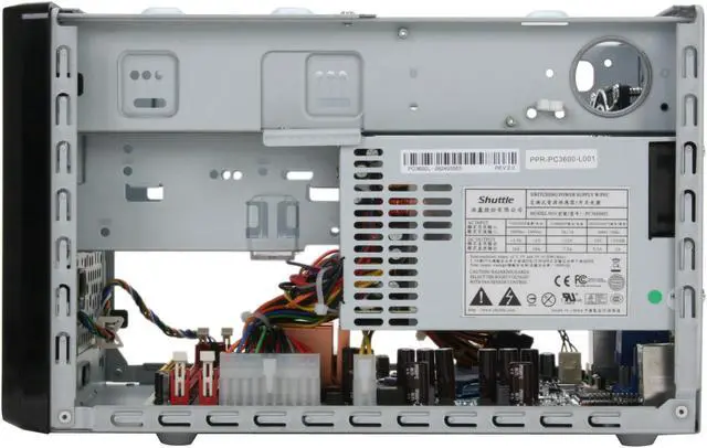 Alt view image 7 of 12 - Shuttle K48 Intel Socket T(LGA775) Intel 945GC Barebone