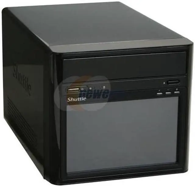 Alt view image 3 of 11 - Shuttle D10 Intel Socket T(LGA775) Intel G31 2 x 240Pin Intel GMA 3100 Black Media Center Barebone System