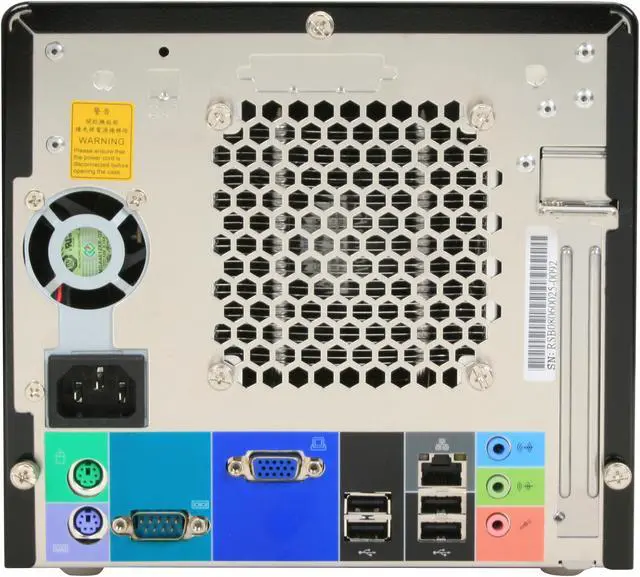 Alt view image 5 of 11 - Shuttle D10 Intel Socket T(LGA775) Intel G31 2 x 240Pin Intel GMA 3100 Black Media Center Barebone System