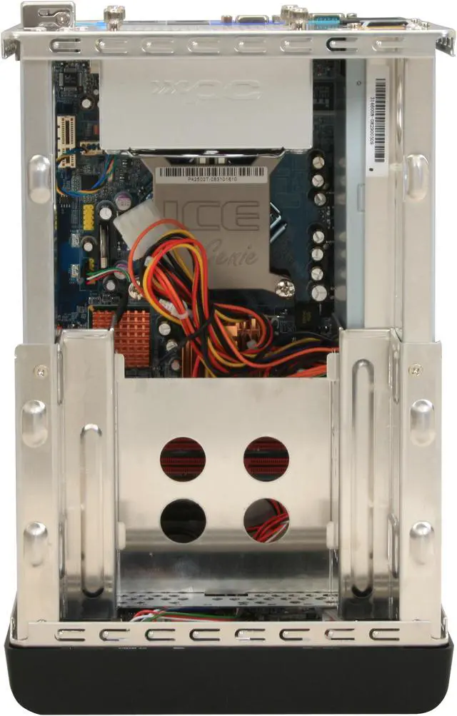 Alt view image 7 of 11 - Shuttle D10 Intel Socket T(LGA775) Intel G31 2 x 240Pin Intel GMA 3100 Black Media Center Barebone System