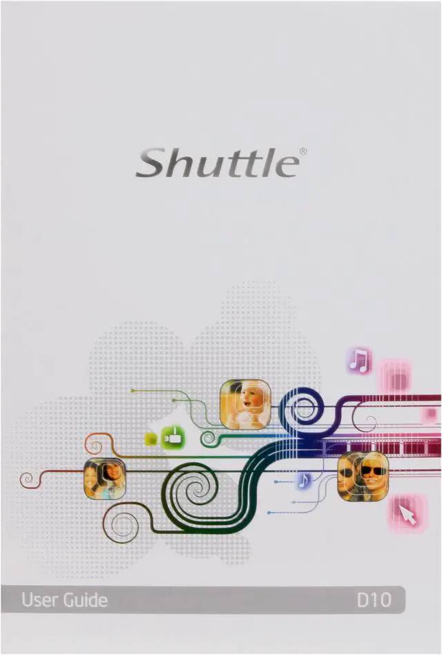 Alt view image 9 of 11 - Shuttle D10 Intel Socket T(LGA775) Intel G31 2 x 240Pin Intel GMA 3100 Black Media Center Barebone System