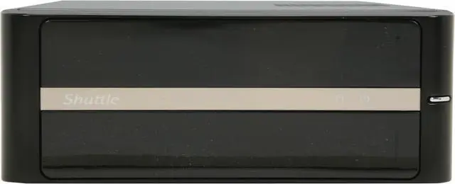 Alt view image 2 of 10 - Shuttle X27 Intel 945GC Black Barebone