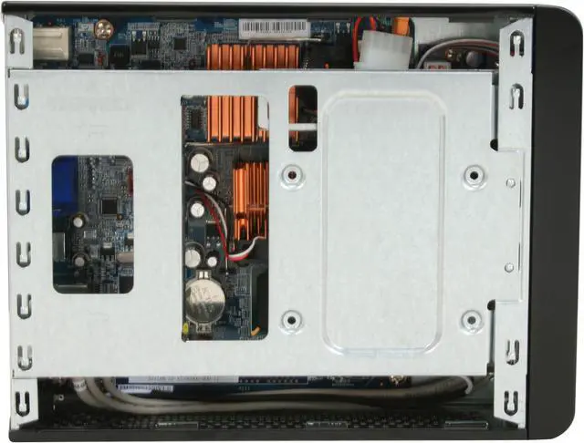 Alt view image 7 of 10 - Shuttle X27 Intel 945GC Black Barebone
