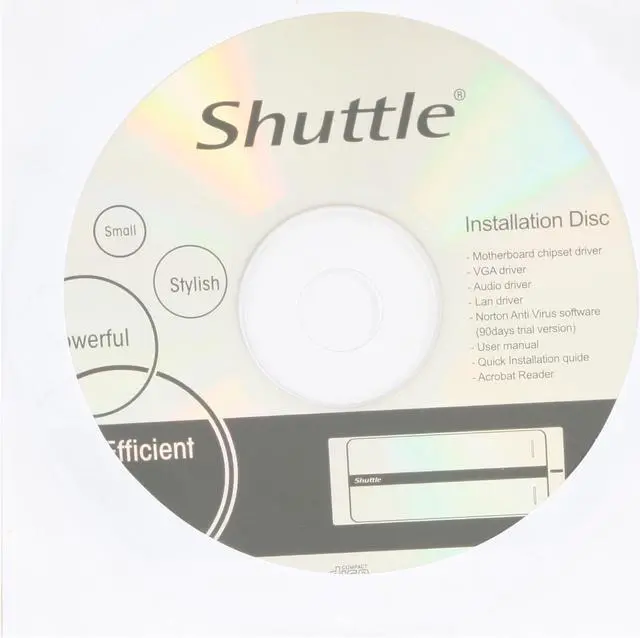 Alt view image 9 of 10 - Shuttle X27 Intel 945GC Black Barebone