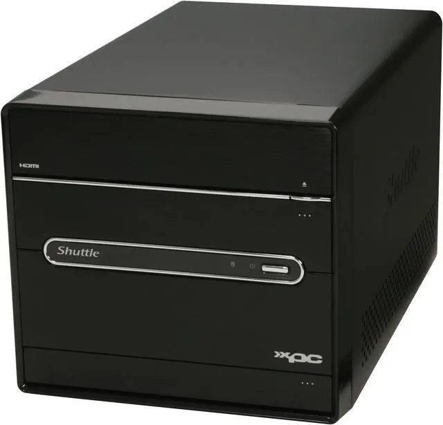 Alt view image 3 of 14 - Shuttle XPC Glamor SG45H7 Intel Socket T(LGA775) Intel G45 1 x HDMI Barebone
