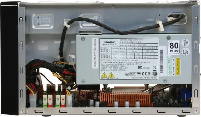 Alt view image 9 of 14 - Shuttle XPC Glamor SG45H7 Intel Socket T(LGA775) Intel G45 1 x HDMI Barebone
