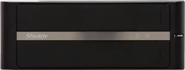 Alt view image 2 of 11 - Shuttle X27D Intel 945GC Mini / Booksize Barebone System