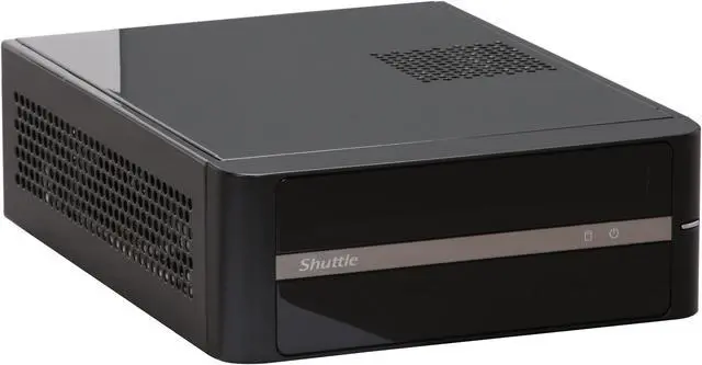 Alt view image 3 of 11 - Shuttle X27D Intel 945GC Mini / Booksize Barebone System