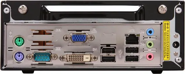 Alt view image 6 of 11 - Shuttle X27D Intel 945GC Mini / Booksize Barebone System