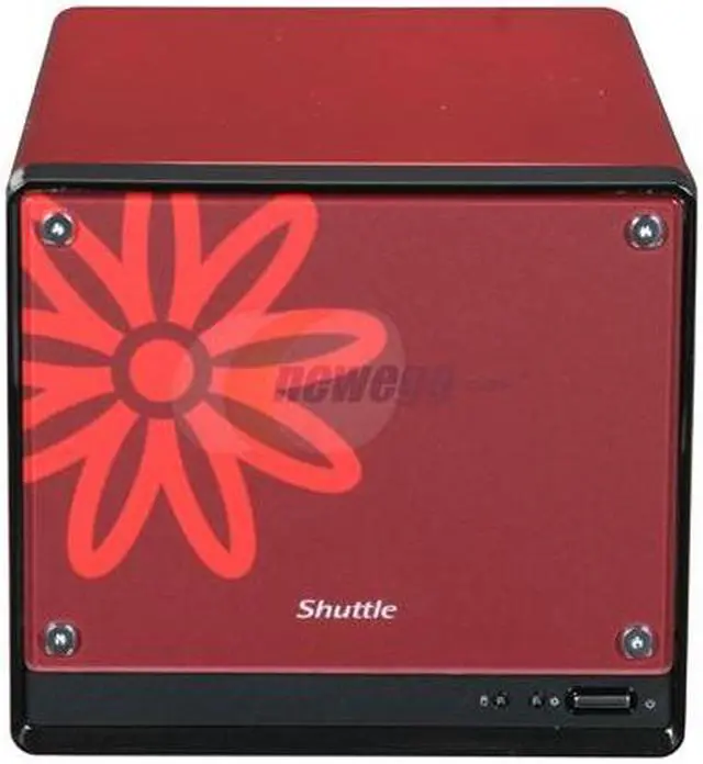 Alt view image 2 of 14 - Shuttle KPC K45-Red Intel Socket T(LGA775) Intel 945GC Barebone