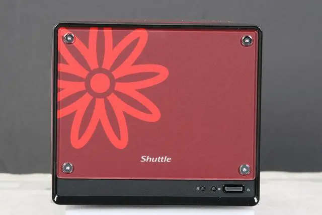 Alt view image 4 of 14 - Shuttle KPC K45-Red Intel Socket T(LGA775) Intel 945GC Barebone