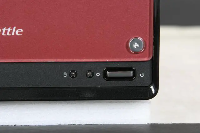 Alt view image 5 of 14 - Shuttle KPC K45-Red Intel Socket T(LGA775) Intel 945GC Barebone
