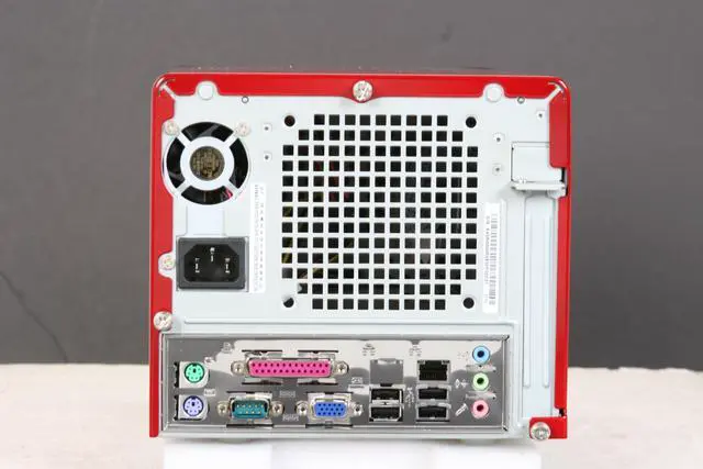 Alt view image 7 of 14 - Shuttle KPC K45-Red Intel Socket T(LGA775) Intel 945GC Barebone