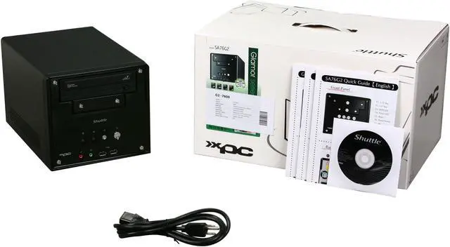 Alt view image 8 of 8 - Shuttle G2-7600 AMD Socket AM2+ / AM3 Barebone