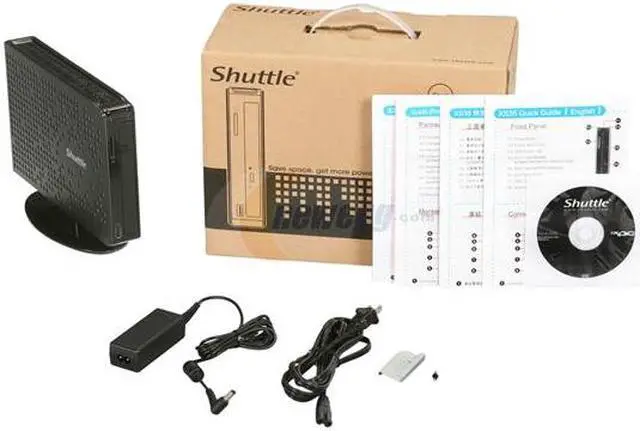 Alt view image 5 of 5 - Shuttle XS35-702 Intel NM10 Barebone