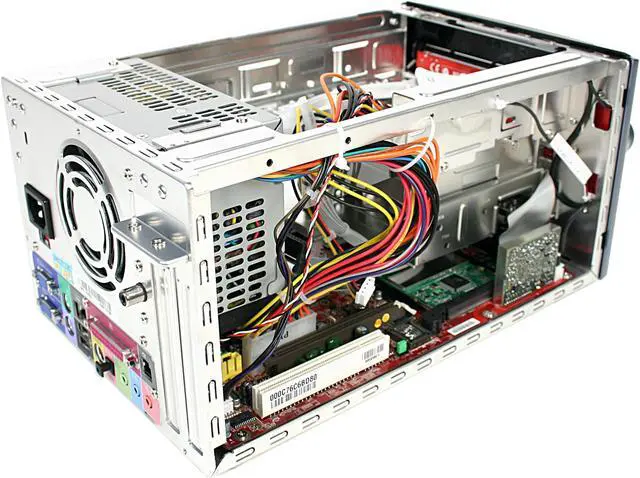 Alt view image 3 of 9 - MSI MEGA 180 AMD Socket A(462) NVIDIA nForce2 IGP 2 x 184Pin GeForce 4 MX GFX Media Center