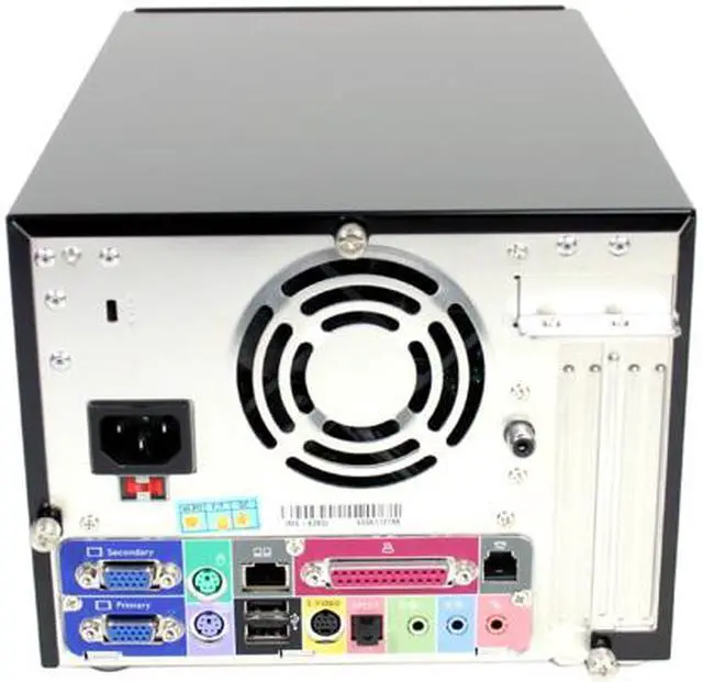 Alt view image 4 of 9 - MSI MEGA 180 AMD Socket A(462) NVIDIA nForce2 IGP 2 x 184Pin GeForce 4 MX GFX Media Center