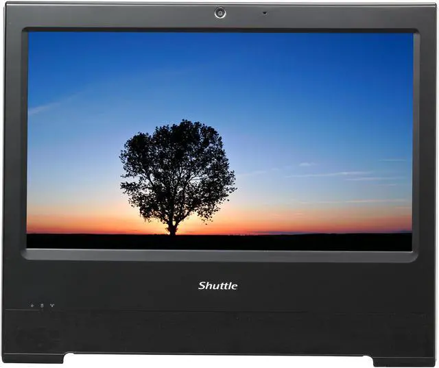 Alt view image 2 of 7 - Shuttle Barebone with Touchscreen X50V2-PLUS (BLACK) Intel Atom D525 (1.8GHz, Dual-Core) Intel Socket BGA559 Intel NM10 Intel GMA 3150
