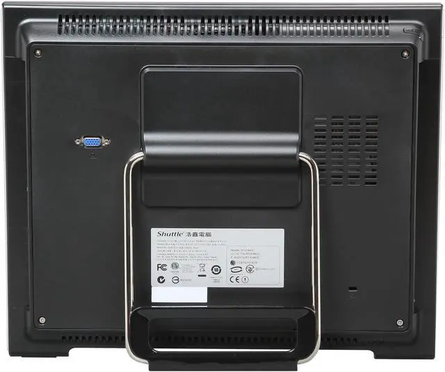 Alt view image 5 of 7 - Shuttle Barebone with Touchscreen X50V2-PLUS (BLACK) Intel Atom D525 (1.8GHz, Dual-Core) Intel Socket BGA559 Intel NM10 Intel GMA 3150