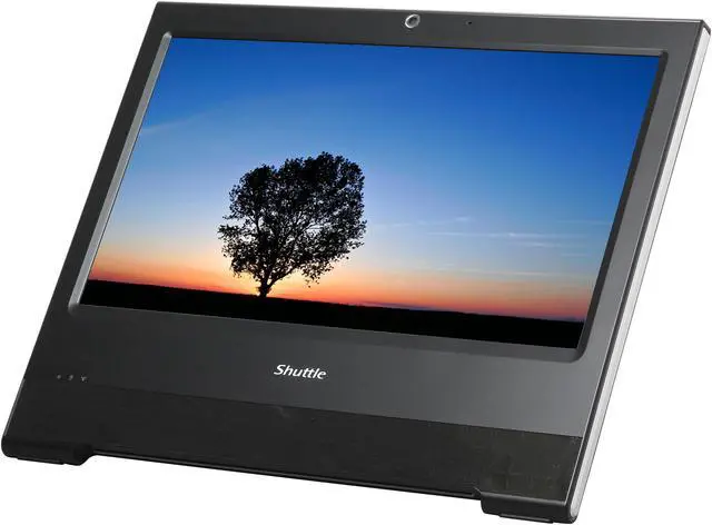 Alt view image 3 of 7 - Shuttle Barebone with Touchscreen X50V2-PLUS (BLACK) Intel Atom D525 (1.8GHz, Dual-Core) Intel Socket BGA559 Intel NM10 Intel GMA 3150