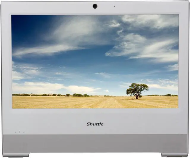 Alt view image 2 of 8 - Shuttle X50V2-PLUS (White) Intel Socket BGA559 Intel NM10 Barebone with Touchscreen