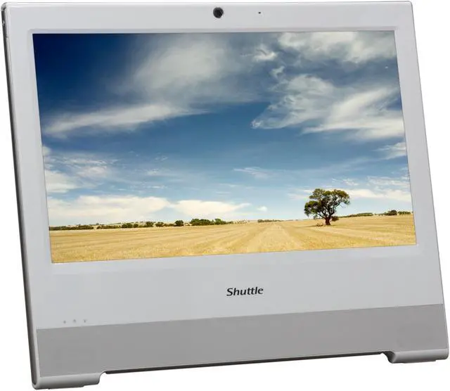 Alt view image 3 of 8 - Shuttle X50V2-PLUS (White) Intel Socket BGA559 Intel NM10 Barebone with Touchscreen