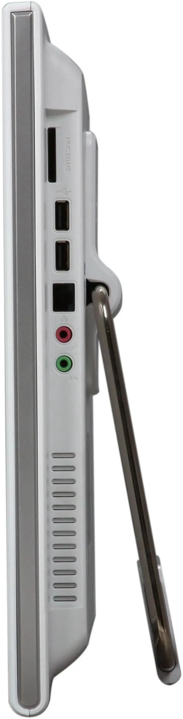 Alt view image 6 of 8 - Shuttle X50V2-PLUS (White) Intel Socket BGA559 Intel NM10 Barebone with Touchscreen