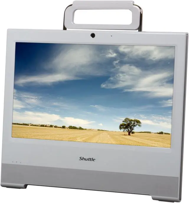 Alt view image 7 of 8 - Shuttle X50V2-PLUS (White) Intel Socket BGA559 Intel NM10 Barebone with Touchscreen