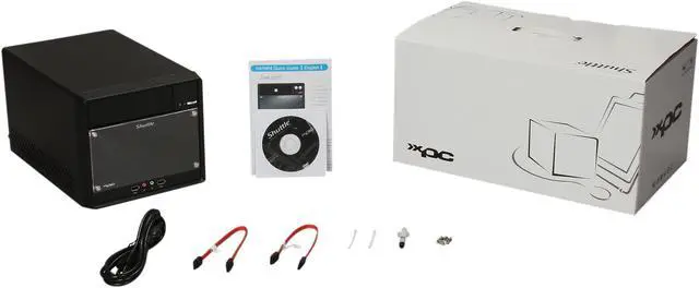 Alt view image 10 of 10 - Shuttle SA76R4 AMD Socket AM3 AMD 760G Barebone