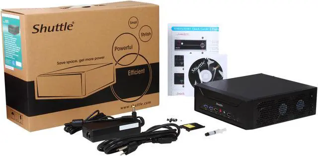Alt view image 8 of 8 - Shuttle XH81 Intel H81 1 x HDMI Barebone system