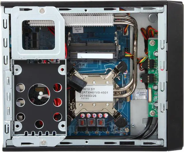 Alt view image 7 of 8 - Shuttle XH81V Intel H81 1 x HDMI Barebone system